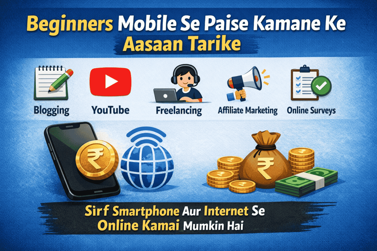 Mobile Se Paise Kaise Kamaye